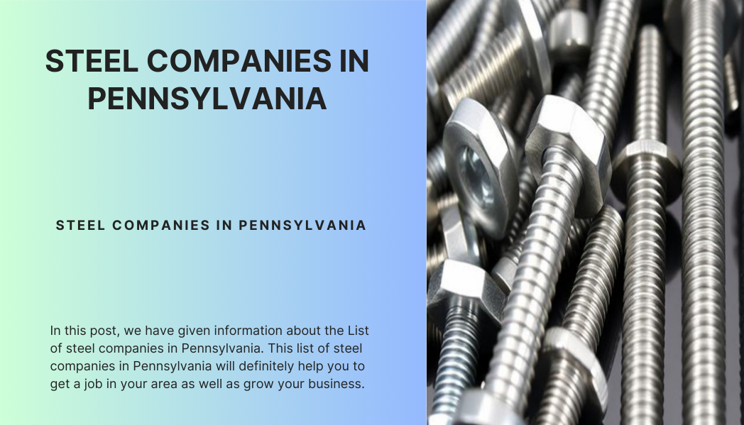 Steel-Companies-in-Pennsylvania